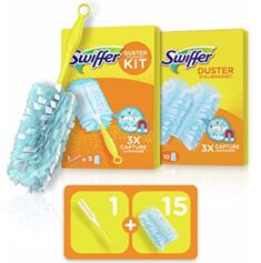 Swiffer Staubmagnet Starterset 1 Griff + 15 Tücher