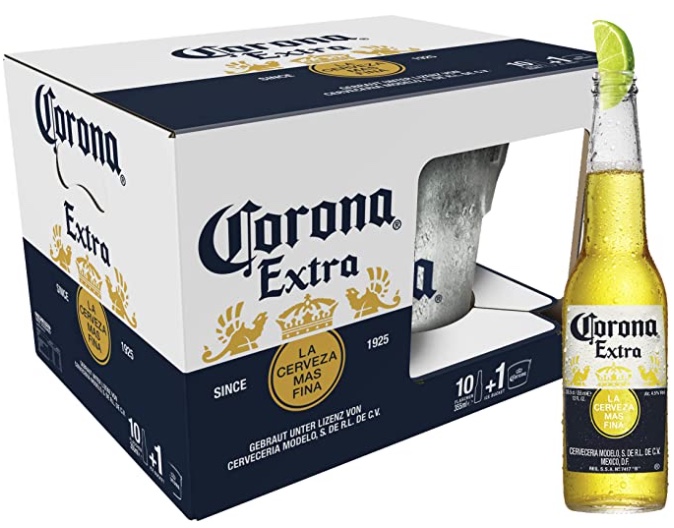 Corona Extra Angebot: 10er-Pack inkl. Eiseimer