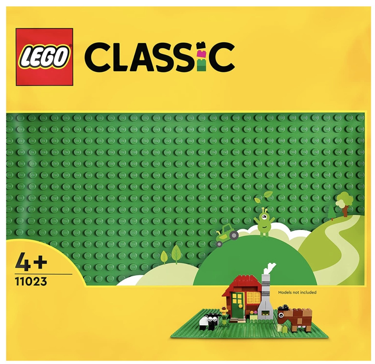 Grüne Bauplatte von LEGO Classic