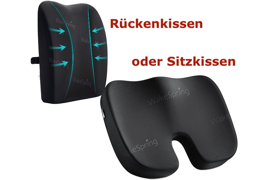 Rückenkissen oder Sitzkissen