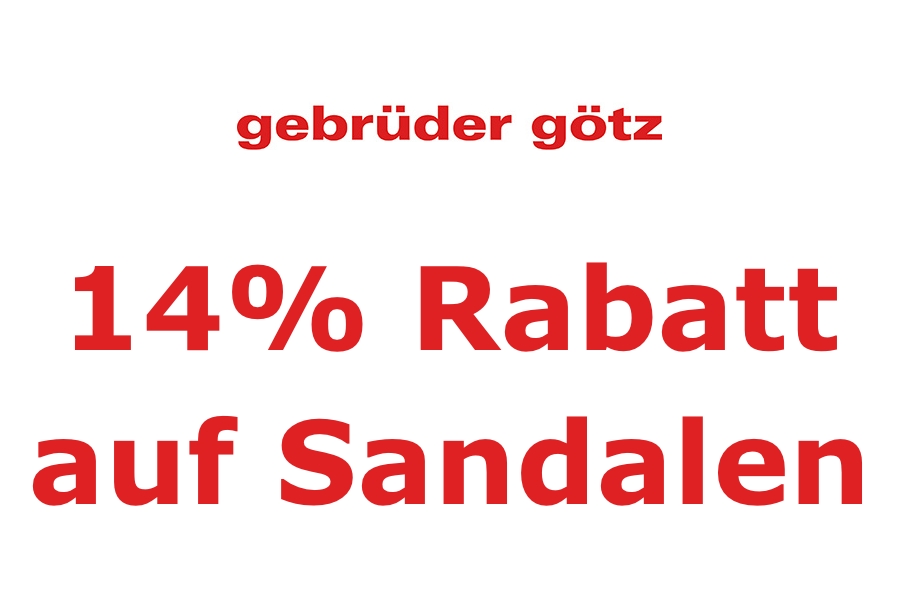 Sandalen Rabatt