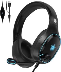 YOTMS Gaming Headset mit Mikrofon