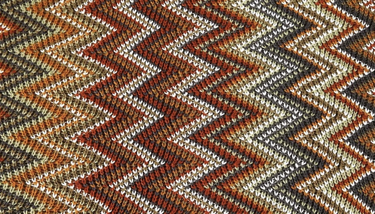 Strickteppich