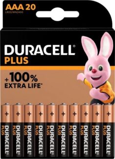 Otto Deal des Tages- Duracell »Plus Alkaline, Micro, AAA, LR03 (20 Stück)« Batterie, (1,5 V)