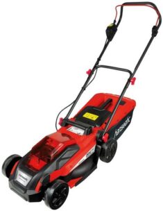 Otto Deal des Tages – Hanseatic Akkurasenmäher ARM 2033 Lion, 33 cm Schnittbreite, (Set), mit Akku 20V:4Ah und Ladegerät