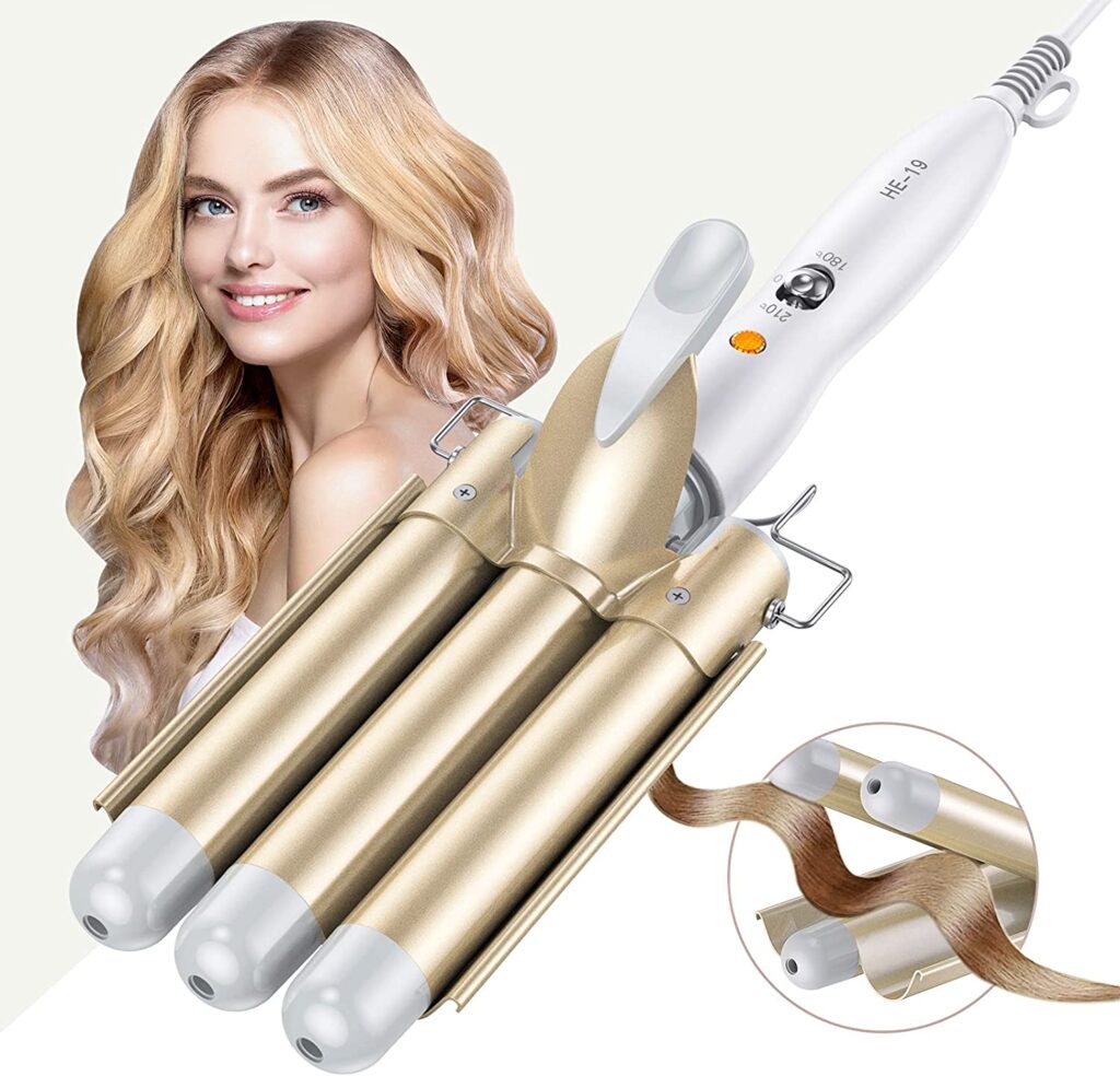 Spare 63% auf Lockenstab 3 Fässer für große Locken