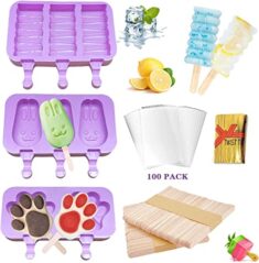 Eisförmchen aus Silikon im 3er Pack