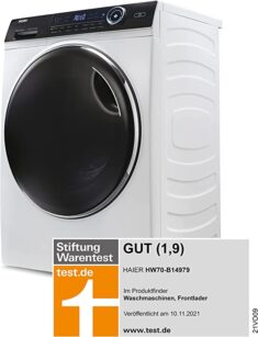 Haier I-PRO SERIE 7 HW70-B14979 Waschmaschine : 7 kg : Energieklasse A