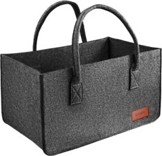 Kaminholztasche aus Filz
