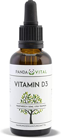 Pandavital Vitamin D3 laborgeprüfte 1000 IE pro Tropfen
