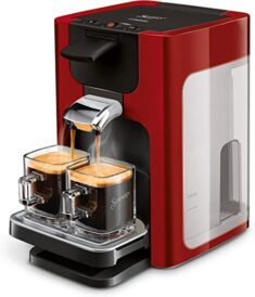 Philips Domestic Appliances Senseo Quadrante HD7865:80 Kaffeepadmaschine (XL-Wassertank) rot