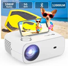 FunFlix 2.4G&5G WiFi Bluetooth Projektor