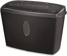 Hama Aktenvernichter fürs Home Office (Kreuzschnitt, Cross-Cut-Schredder, bis 10 Blatt Papier)