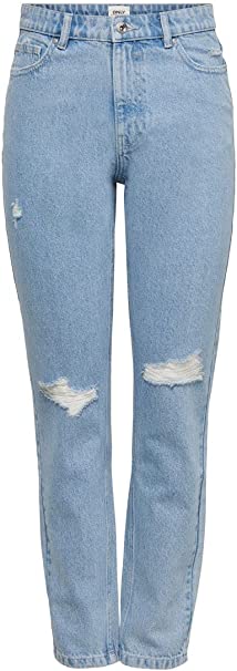 ONLY Female Mom Jeans ONLJagger Life High Ankle