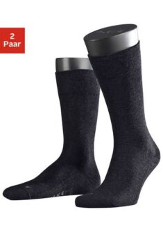 Otto Deal des Tages- FALKE Socken Sensitive London (2-Paar) mit sensitve Bündchen ohne Gummi
