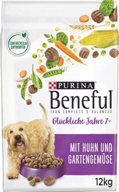 PURINA BENEFUL Glückliche Jahre 7+ Senior Hundefutter trocken 12 KG