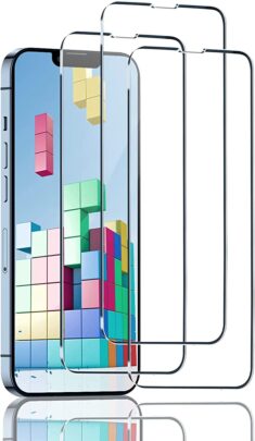 Panzerglasfolien für iPhone 14 Plus und iPhone 13 Pro Max (3er Set)