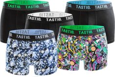 TASTIQ | Herren Boxershorts 5er Pack | Boxer Briefs aus Baumwolle
