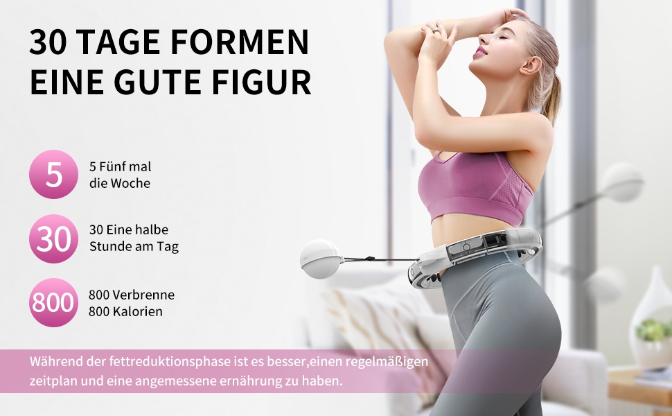 Smarter Hula Hoop Reifen zum Spitzenpreis 8 Training