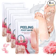 4 Paar Peeling Fußmaske