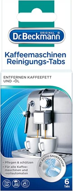Dr. Beckmann Kaffeemaschinen Reinigungs-Tabs