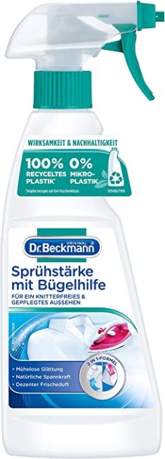 Dr. Beckmann Sprüh-Stärke mit Bügelhilfe, 500 ml