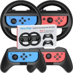 HEYSTOP Grip Lenkrad für Switch:Switch OLED