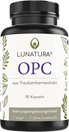 OPC Traubenkernextrakt 90 vegane Kapseln