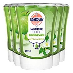 Sagrotan No-Touch Nachfüller Apfel und Jasmin (5x 250ml)