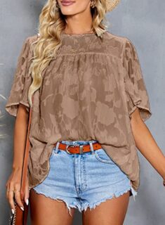 Uusollecy Damen Blusen in verschiedenen Farben