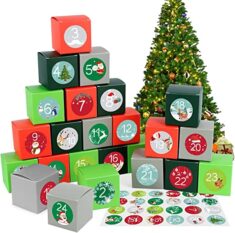 Adventskalender zum Befüllen