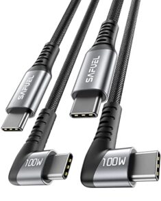 SAFUEL USB C auf USB C Kabel【2er-Pack 2m】