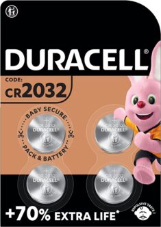 Duracell Specialty 2032 Lithium-Knopfzelle 3 V, 4er-Packung