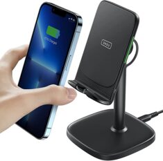 INIU Wireless Charger, 15W Induktive Ladestation Qi-Zertifiziert