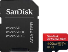 Sandisk »Extreme PRO® microSD™ 400GB« Speicherkarte (400 GB, Class 10, 200 MB:s Lesegeschwindigkeit)