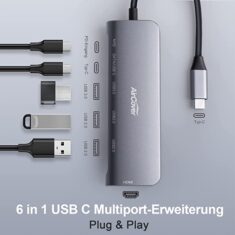 USB C Hub mit Amazon Coupon günstiger