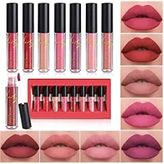 8 Farben Lipgloss Set