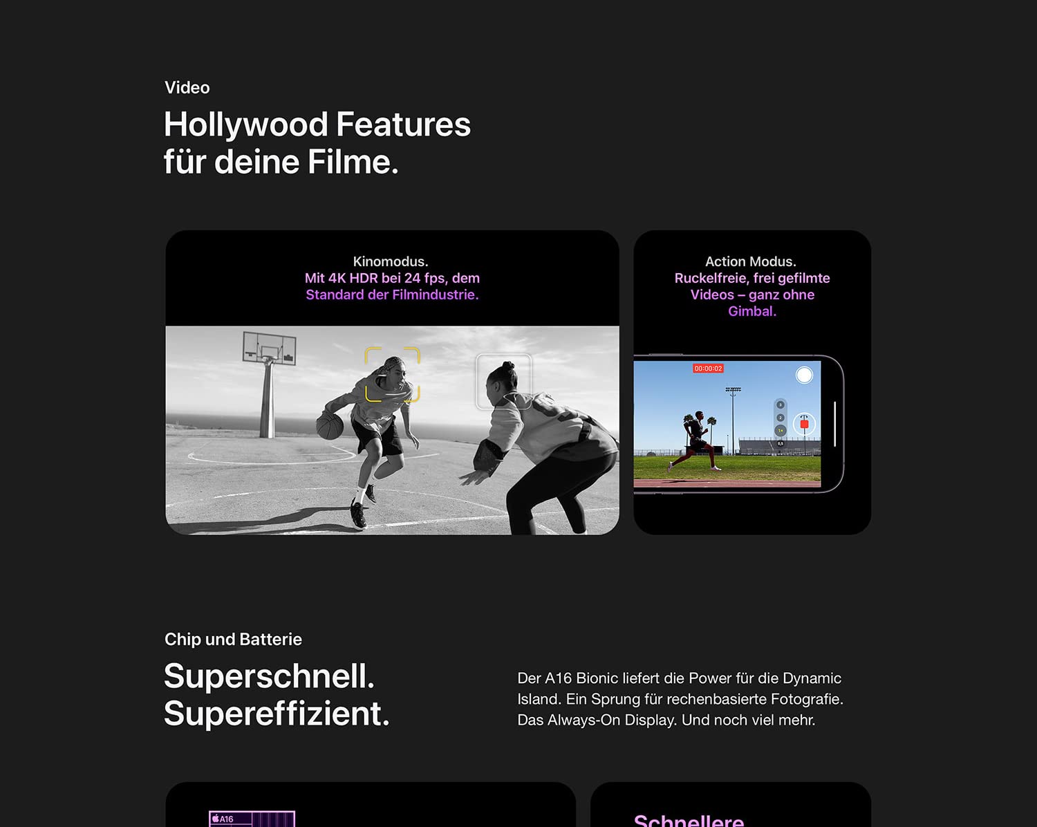 DEDE iPhone 14 Pro 5G Q422 Web Marketing Page PSD Bronze L 05. CB618121534