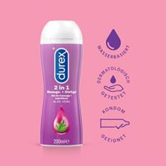 Durex Gleitgel 2-in-1 Massage Aloe Vera