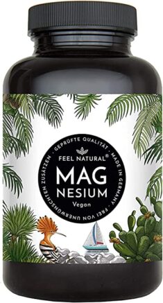 Magnesium Kapseln – 365 Stück (1 Jahr)
