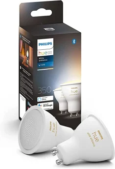 Philips Hue White Ambiance GU10 LED Lampe Doppelpack