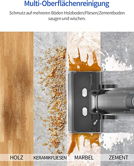 Proscenic WashVac F20 Nass Trocken Sauger2