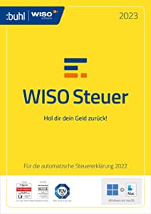 WISO Steuer 2023 (Steuerjahr 2022) Steuer Sparbuch