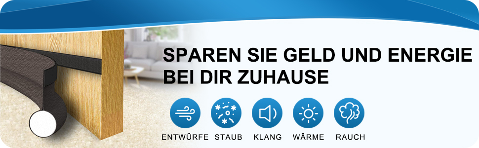 Zugluftstopper für Türen, 94 cm, verschiedene Farben mit Rabattcode 40% günstiger 11 01