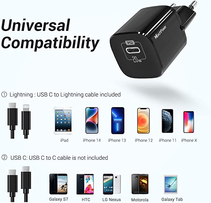 iPhone Schnellladegerät im Angebot