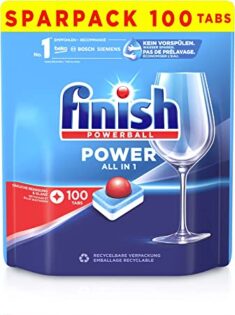 Finish Power All in 1 Spülmaschinentabs (100 Tabs), phosphatfrei