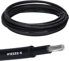 LappKabel Bund Solarkabel 6mm² Lapp H1Z2Z2-K 1X6 WH:BK, Schwarz