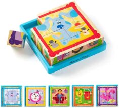 Melissa & Doug 33007 Blue’s Clues & You Holzwürfel Puzzle
