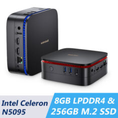 Blackview MP60 Mini PC Windows 11 Pro 256GB:516GB SSD