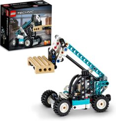 LEGO 42133 Technic 2-in-1 Teleskoplader Gabelstapler und Abschleppwagen Spielzeug